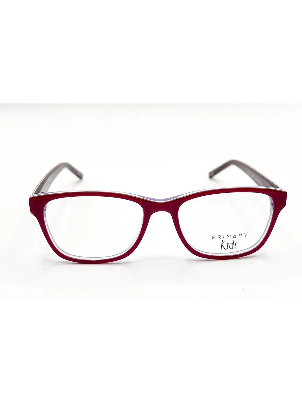 Primary Kids Pk 118 Burg Burgundy Authentic Eyeglasses 48-15-125